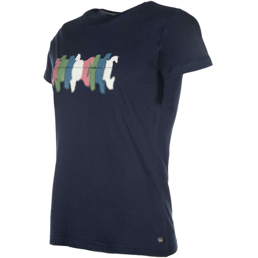 HKM T-Shirt Mirror Donker Blauw