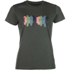 HKM T-Shirt Mirror Grijsgroen