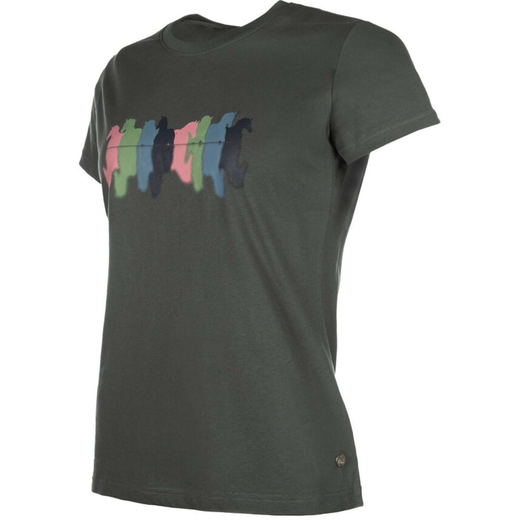 HKM T-Shirt Mirror Grijsgroen