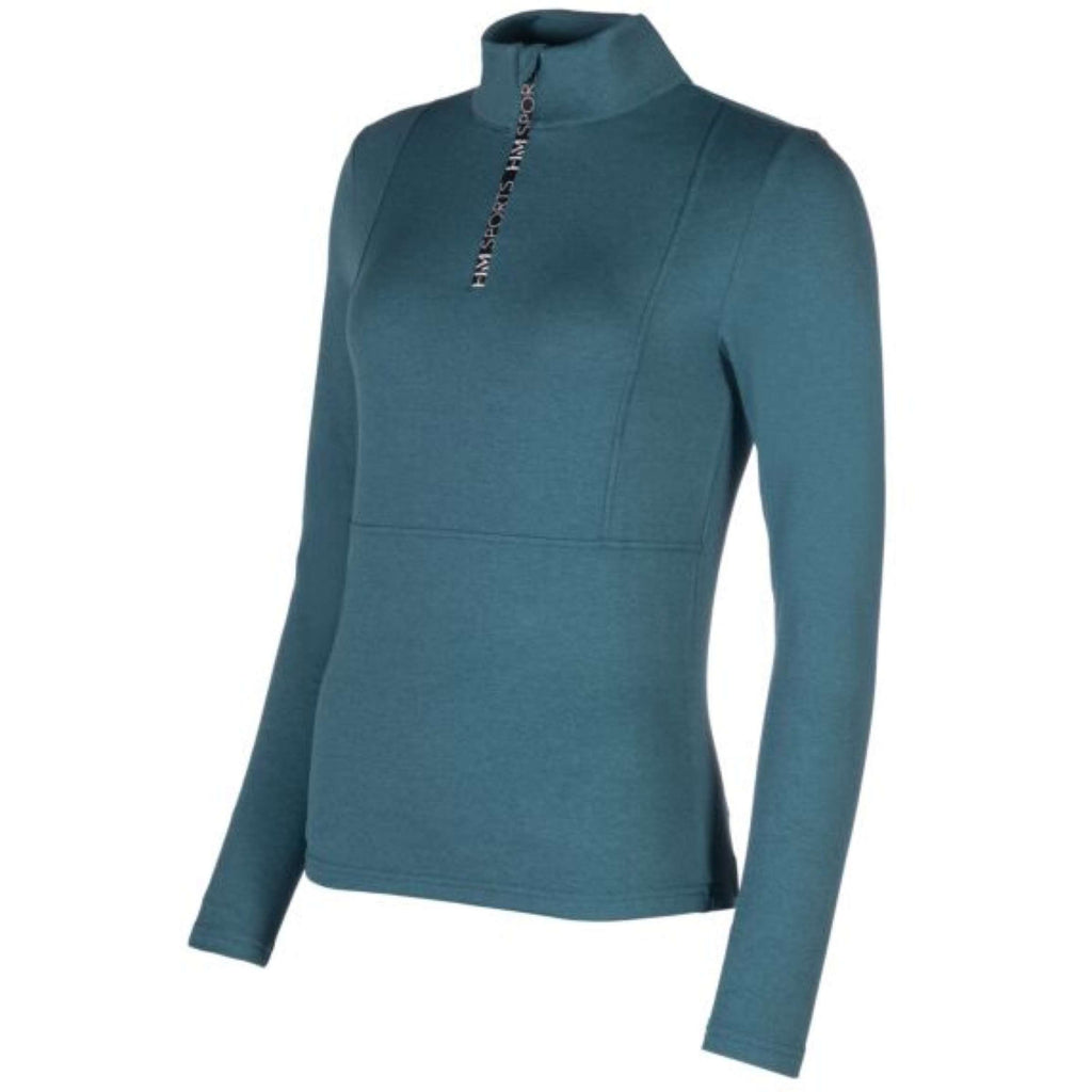HKM Longsleeve Supersoft II Petrol