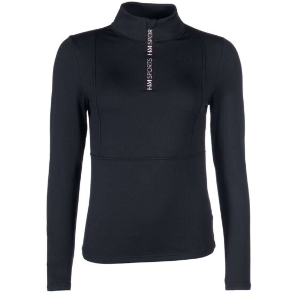 HKM Longsleeve Supersoft II Zwart