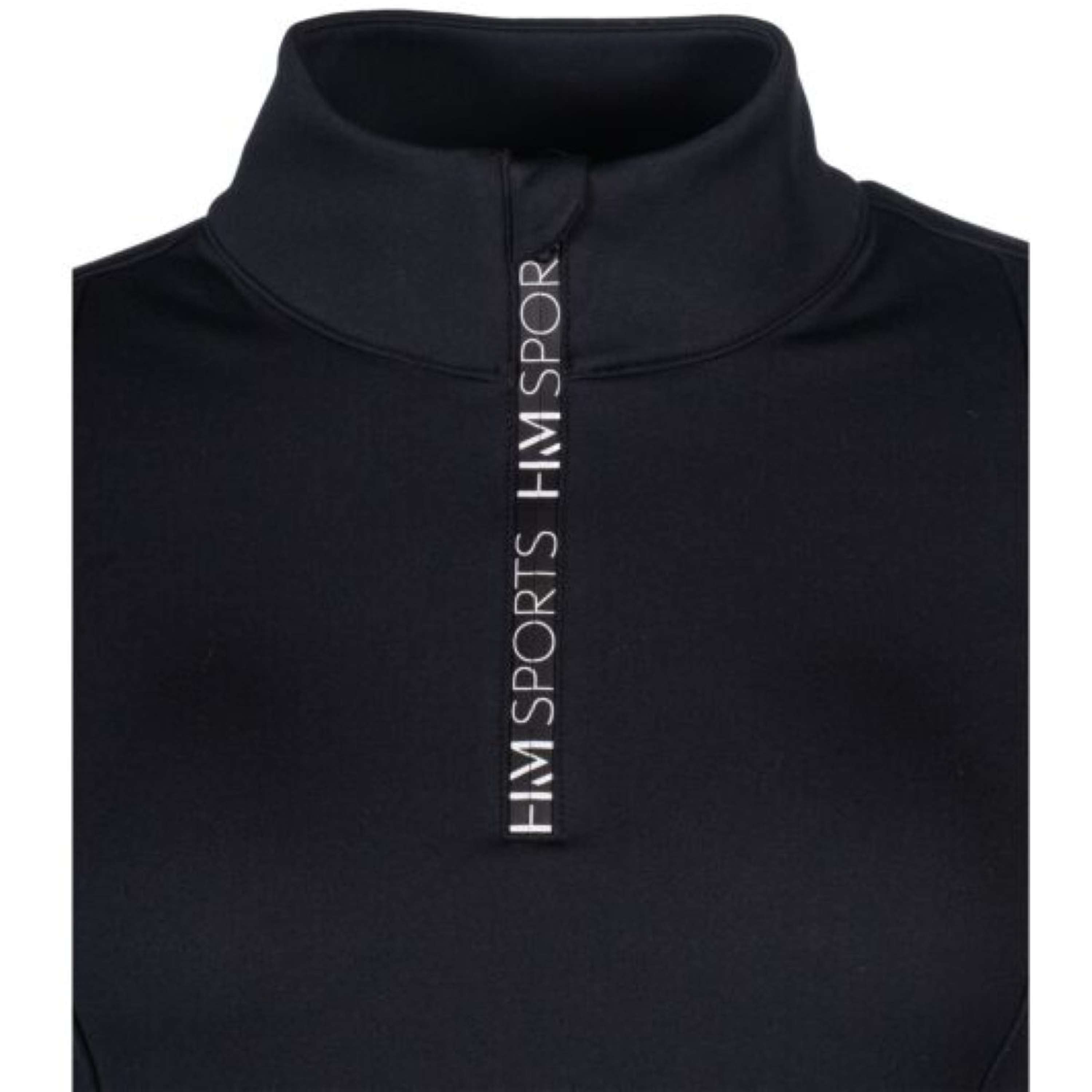 HKM Longsleeve Supersoft II Zwart