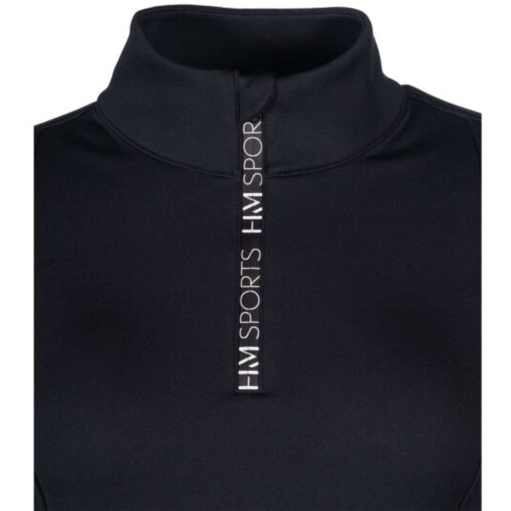 HKM Longsleeve Supersoft II Zwart