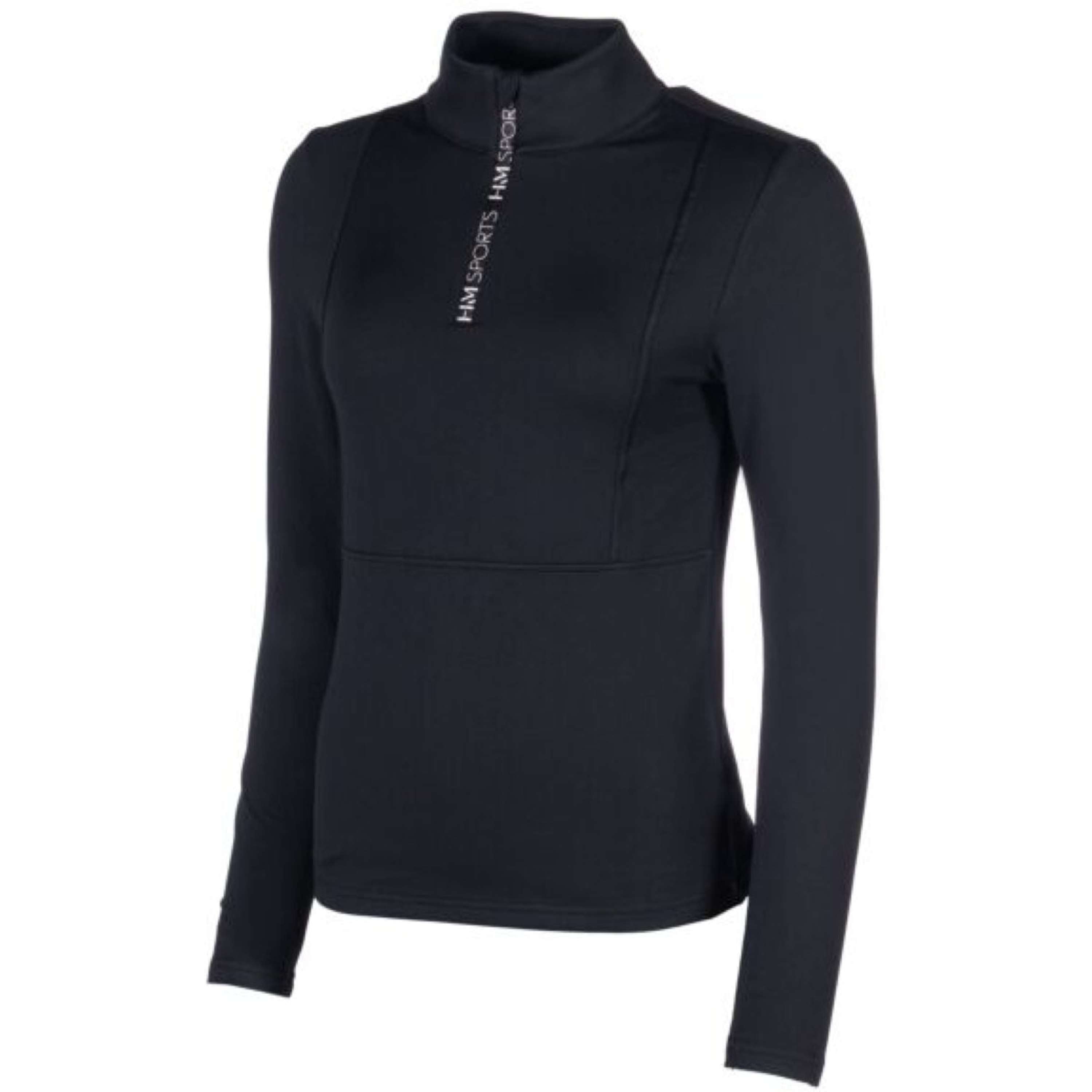HKM Longsleeve Supersoft II Zwart