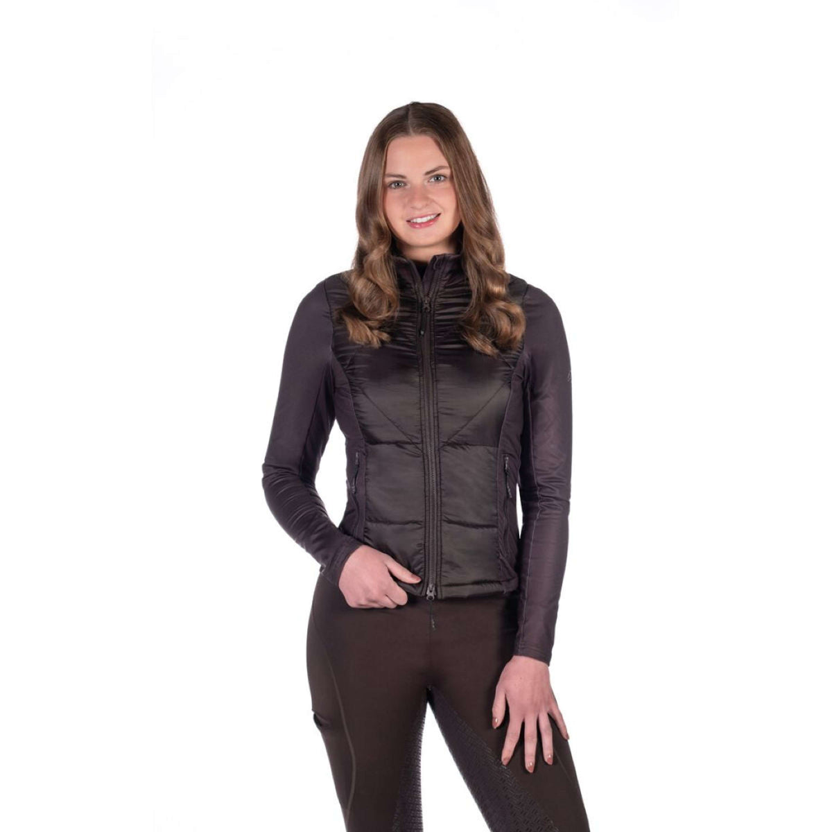 HKM Vest Prag II Donkerbruin