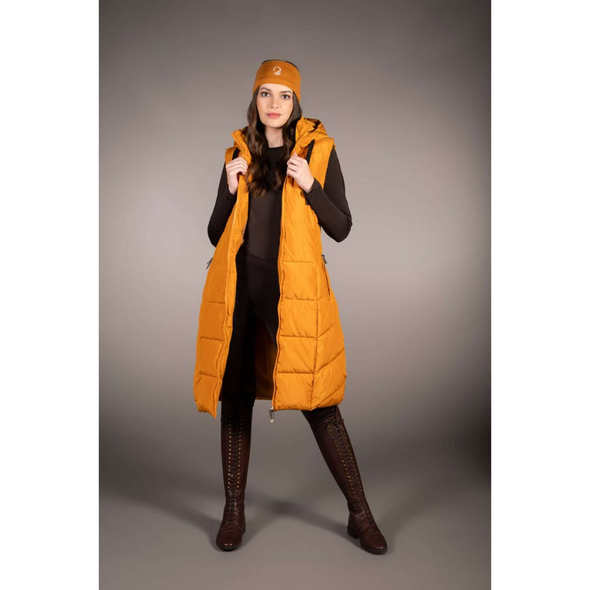HKM Bodywarmer Arezzo Mustard