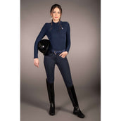 HKM Shirt Arezzo Soft Lange Mouwen Donkerblauw