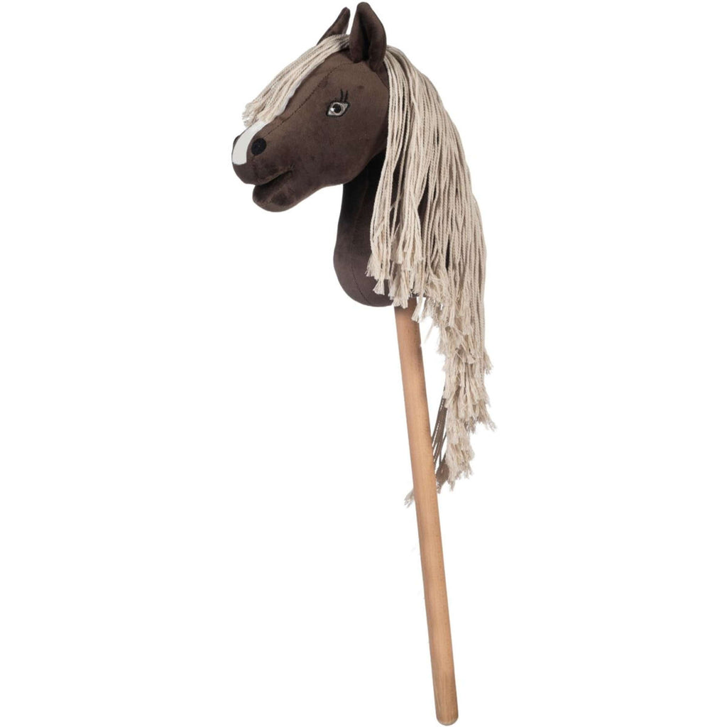 HKM Hobby Horse Professional Slim Line Donkerbruin