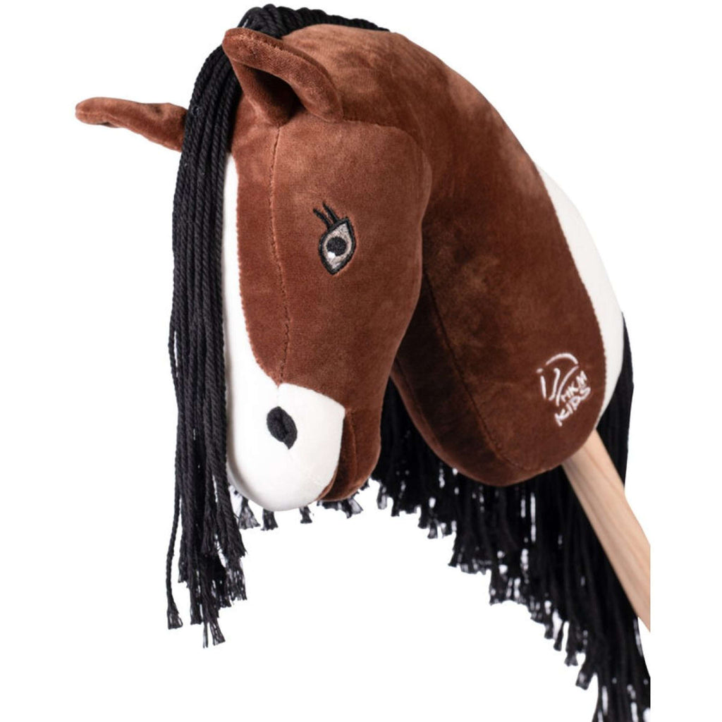 HKM Hobby Horse Professional Slim Line Wit/Bruin