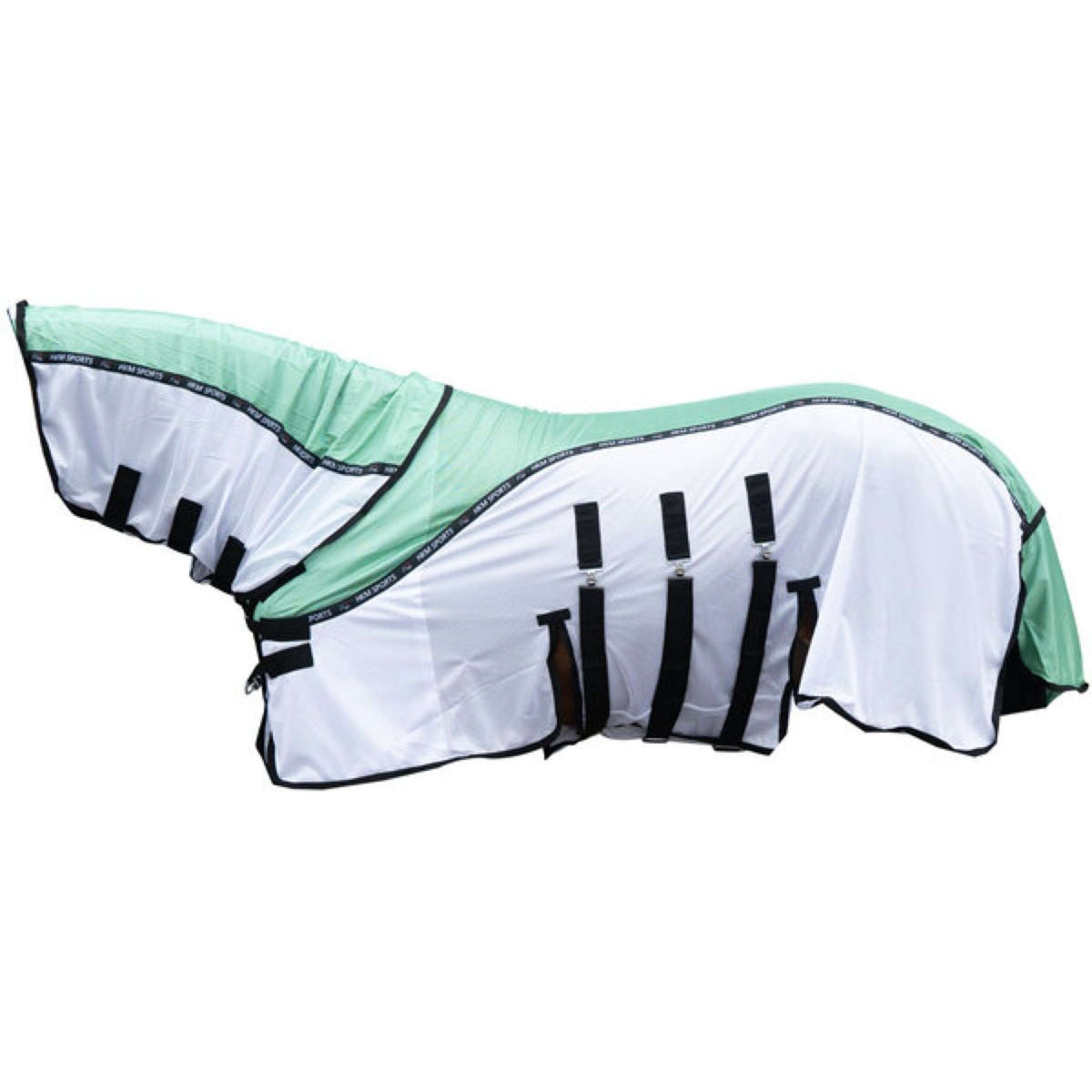 HKM Vliegendeken Light Groen/Wit