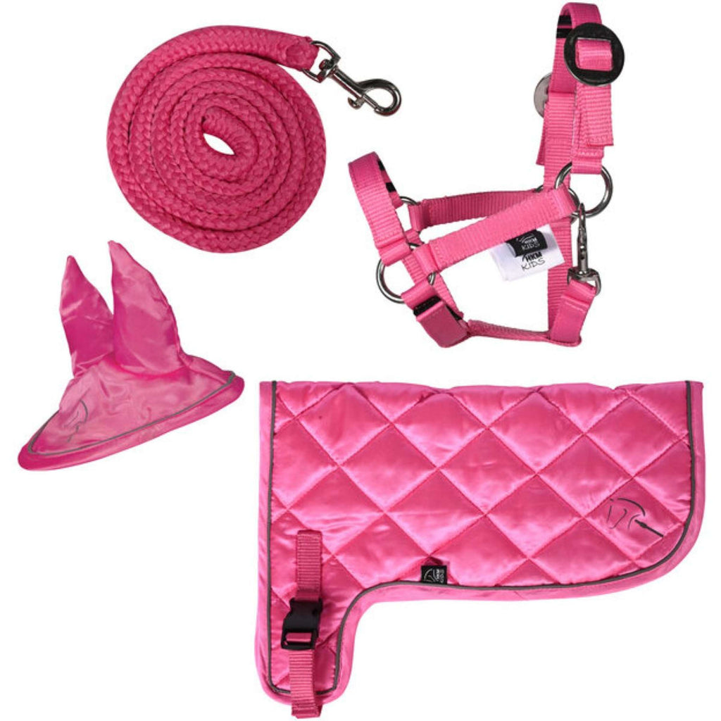 HKM Hobby Horsing Neon Set Roze