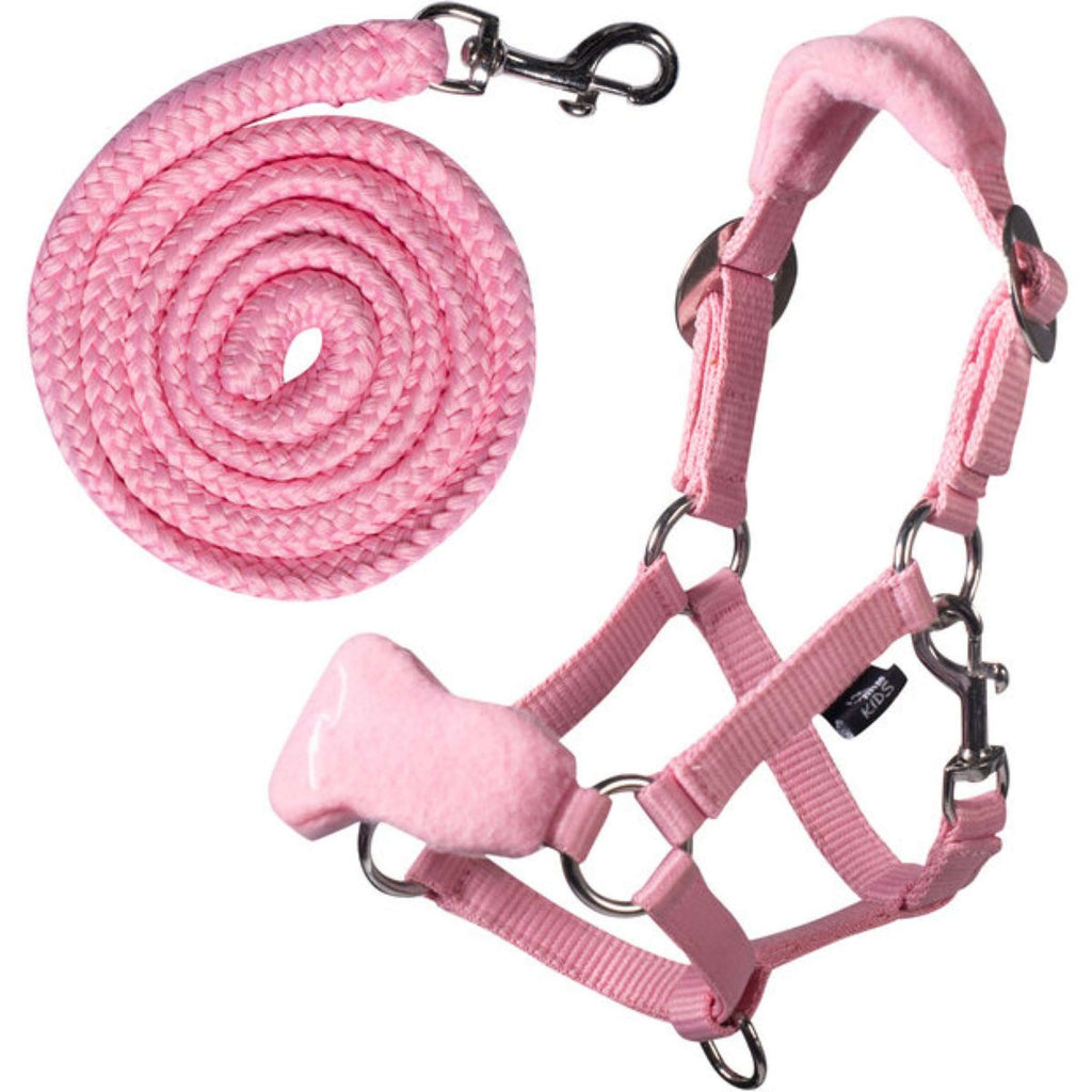 HKM Hobby Horsing Fleece Halster Roze