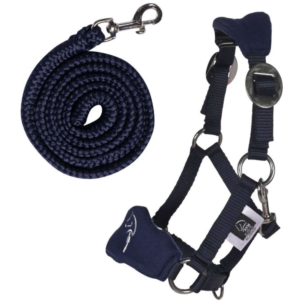 HKM Hobby Horsing Fleece Halster Blauw