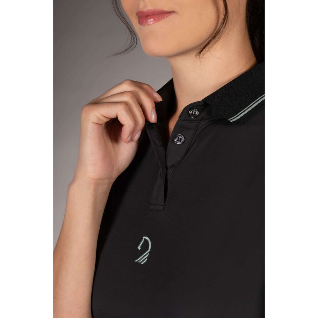 Lauria Garrelli Poloshirt Limone Zwart
