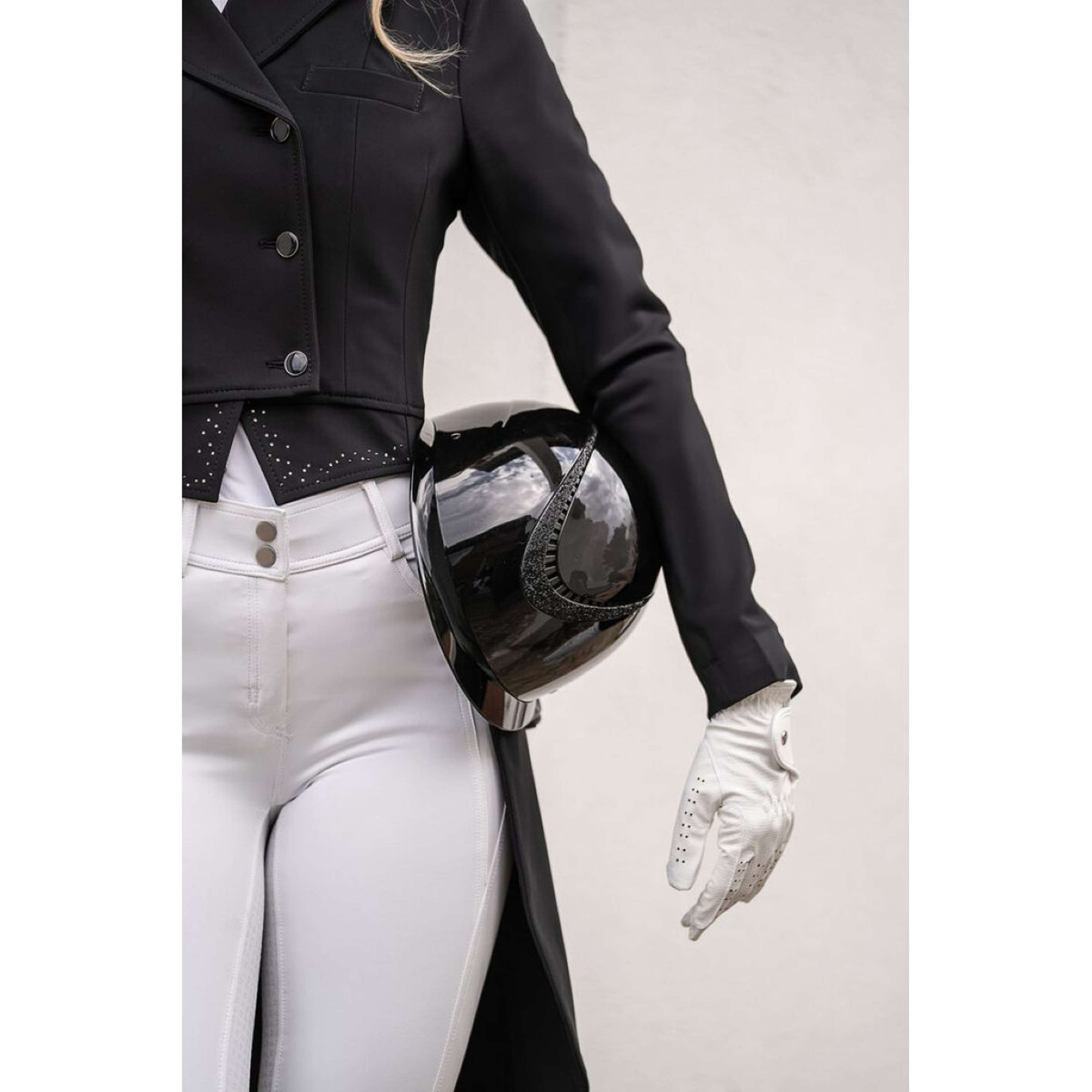 HKM Cap Alarion Brillant Zwart HKM Cap Alarion Brillant Zwart