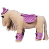 HKM Speelgoed Cuddle Horse Fuchsia