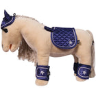 HKM Speelgoed Cuddle Horse Donker Blauw