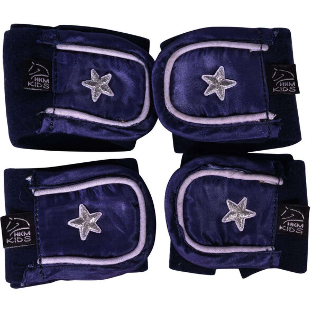 HKM Speelgoed Cuddle Horse Donker Blauw