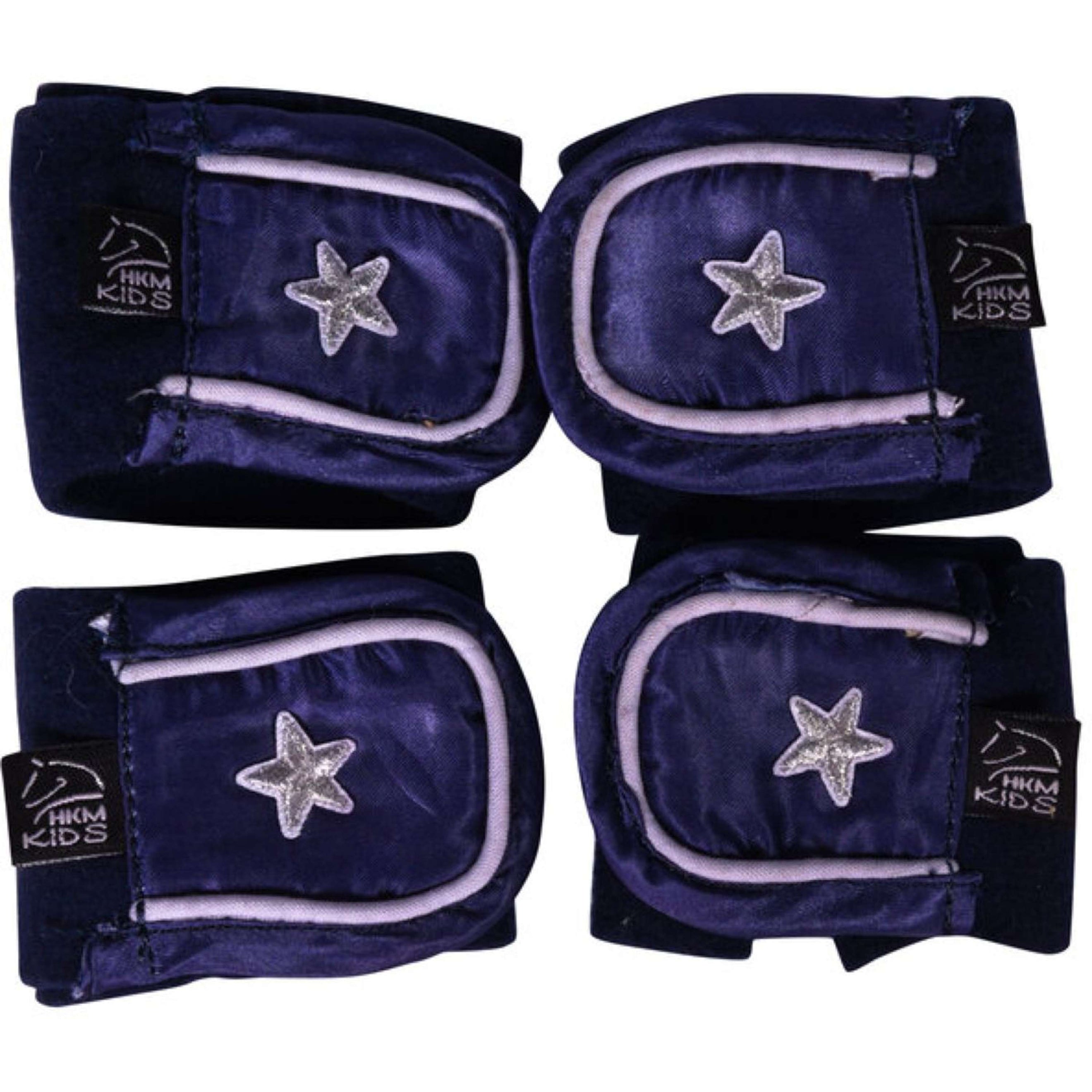 HKM Speelgoed Cuddle Horse Donker Blauw