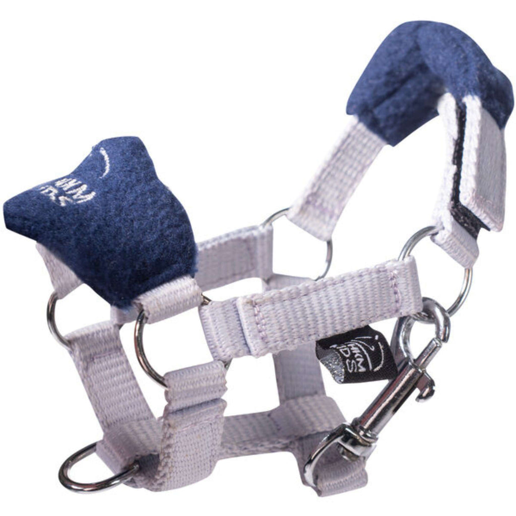 HKM Halsterset Cuddle Horse Grijs/Blauw