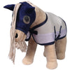 HKM Vliegenmasker Cuddle Horse Grijs/Blauw