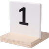HKM Hobby Horsing Bakletters Springen Zwart/Wit