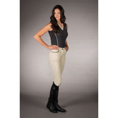 Lauria Garrelli Poloshirt Limone Mouwloos Zwart