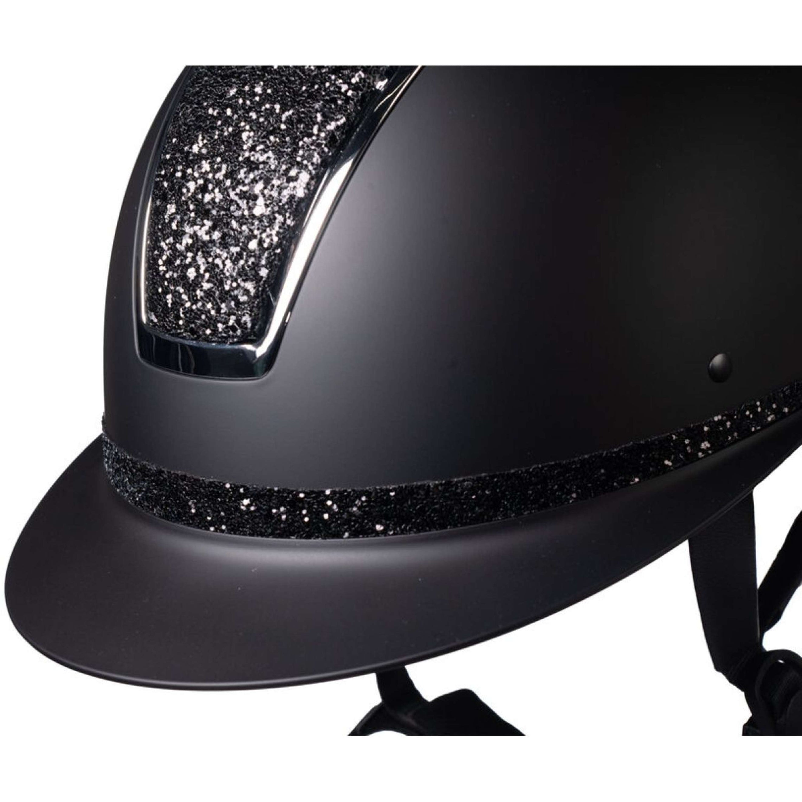 HKM Cap Lady Shield Elegant Zwart/Zilver HKM Cap Lady Shield Elegant Zwart/Zilver