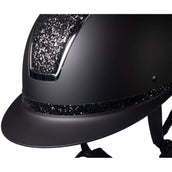 HKM Cap Lady Shield Elegant Zwart/Zilver