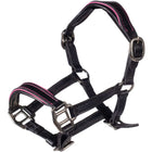 HKM Hobby Horsing Leren Halster Zwart/Roze