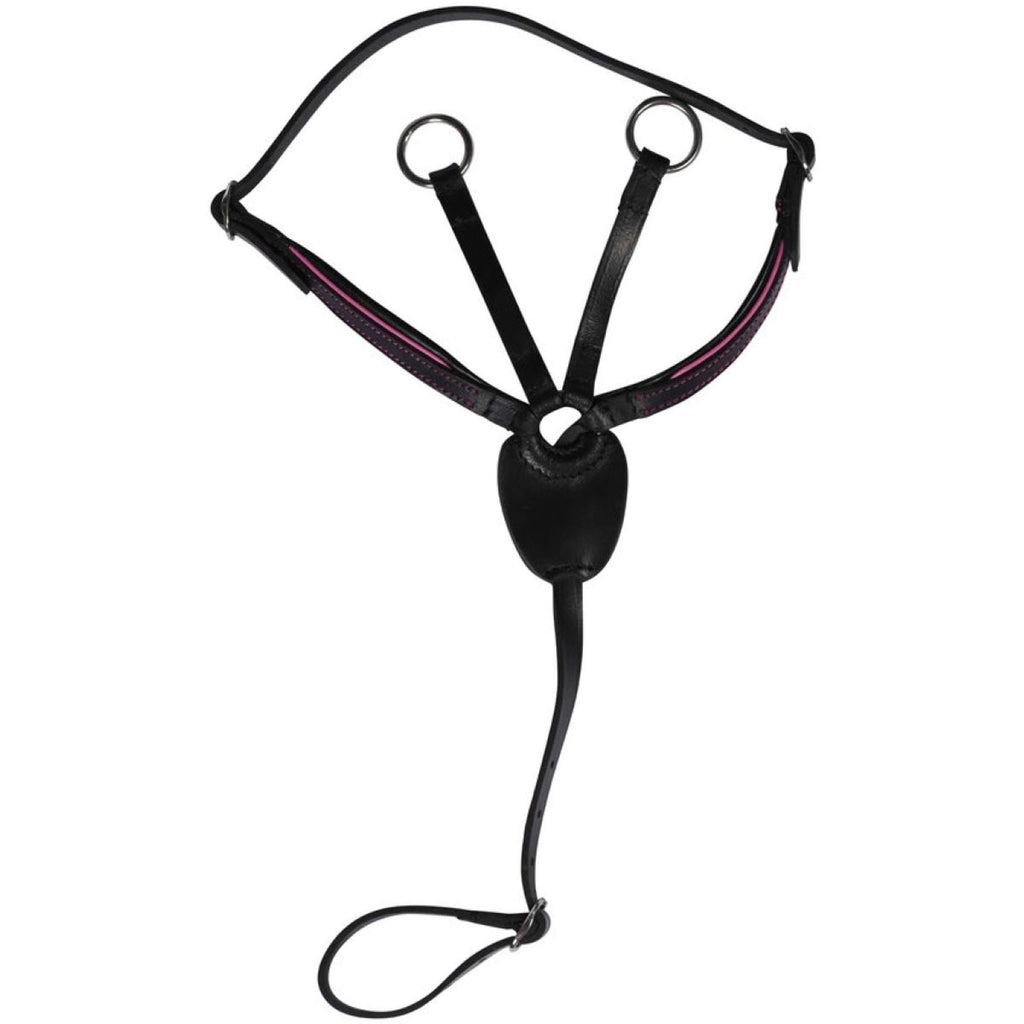 HKM Hobby Horsing Martingaal Zwart/Roze