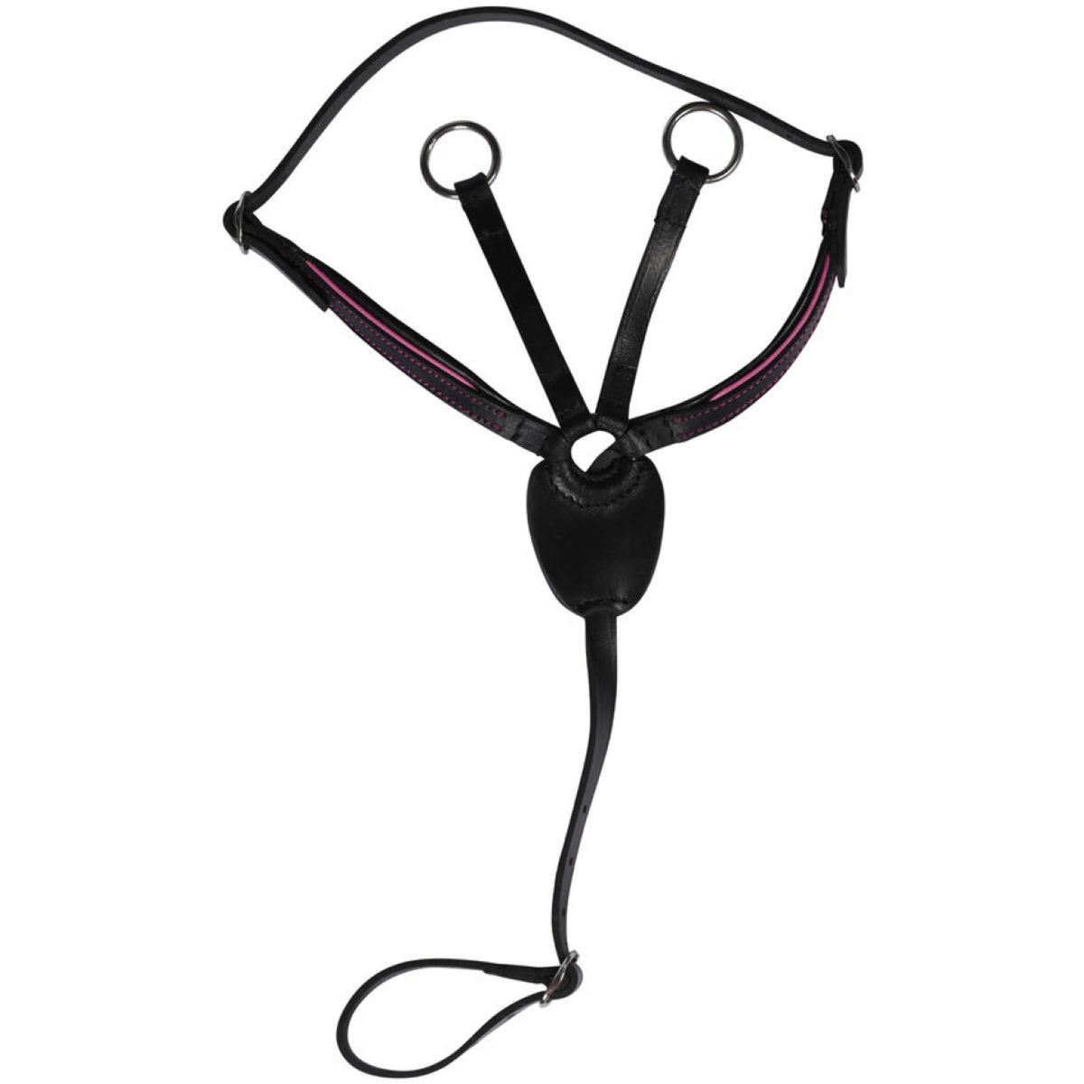 HKM Martingaal Hobby Horsing Zwart/Roze