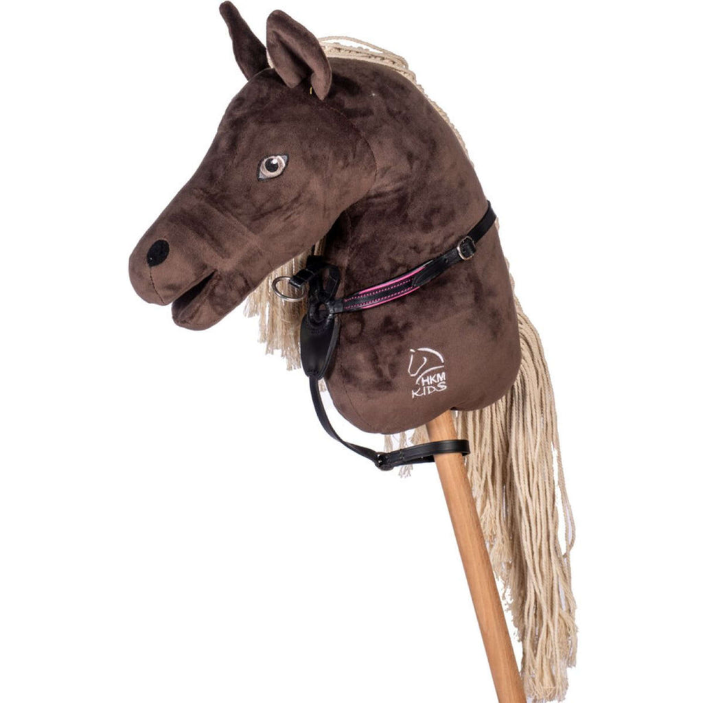 HKM Hobby Horsing Martingaal Zwart/Roze