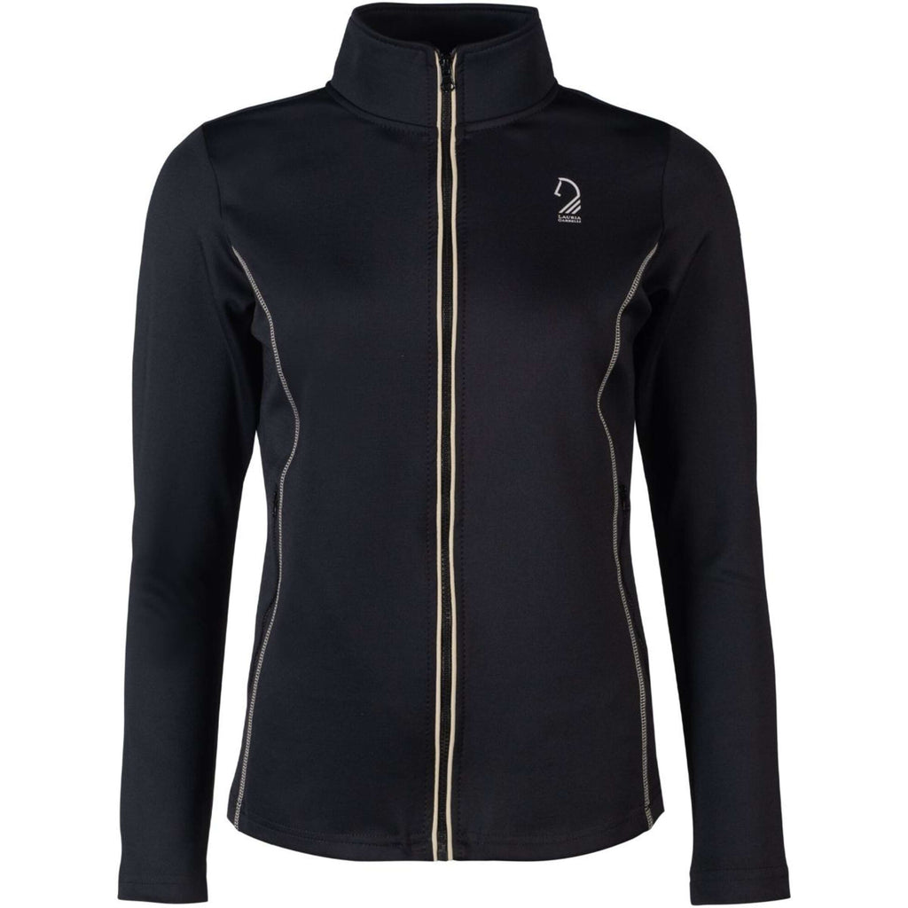 Lauria Garrelli Fleecevest Limone Zwart