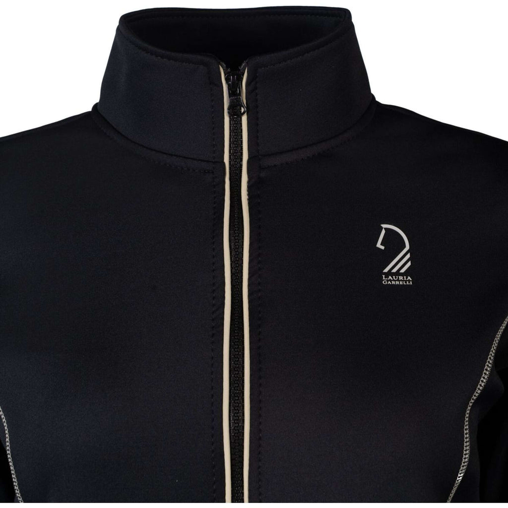 Lauria Garrelli Fleecevest Limone Zwart