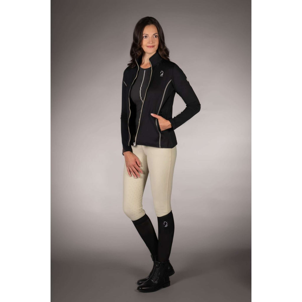 Lauria Garrelli Fleecevest Limone Zwart