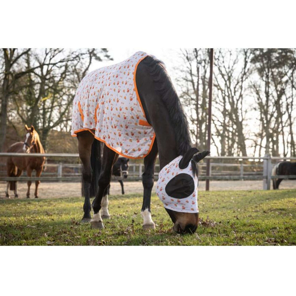 HKM Vliegenmasker Splash Oranje
