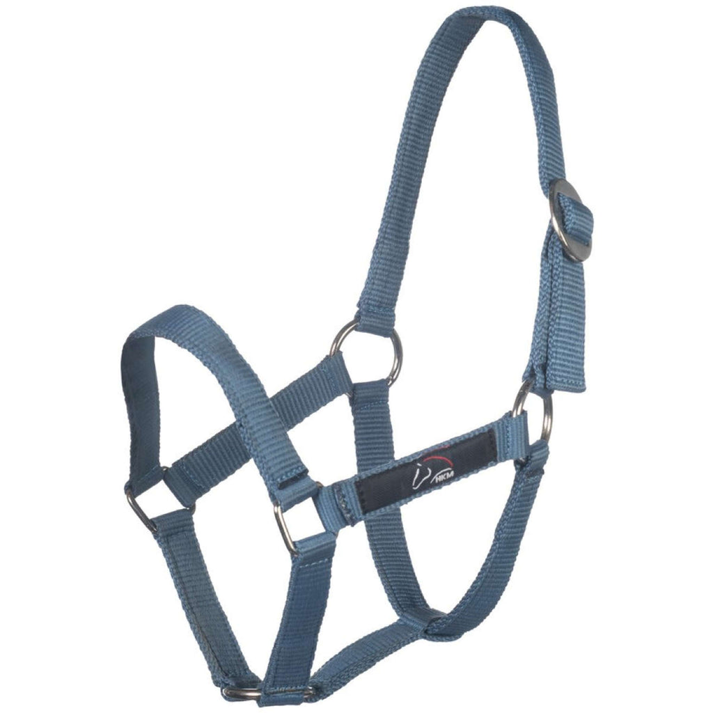 HKM Halster Mini Shetland Rook Blauw