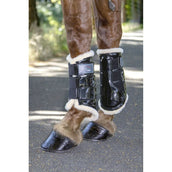 HKM Dressage Boots Comfort Lak Zwart