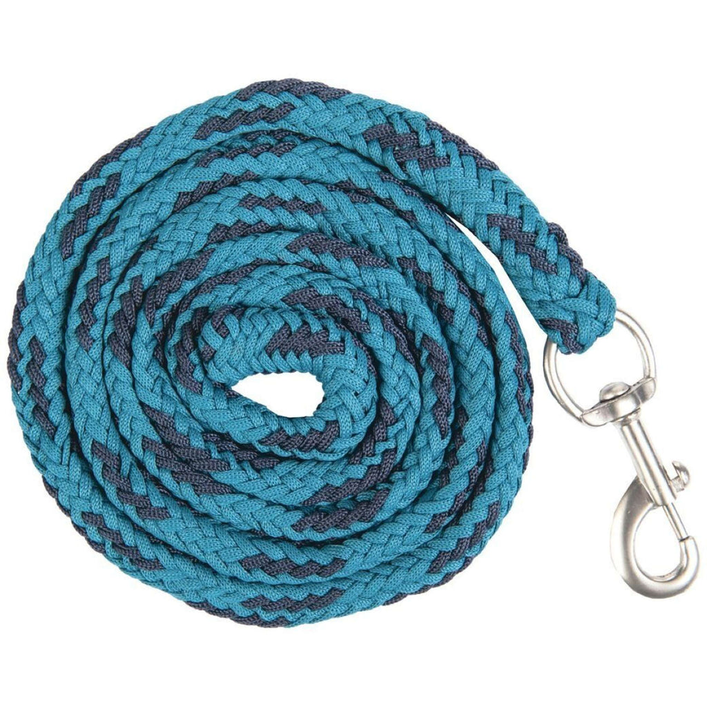HKM Halsterset Crystal Zacht Onderlegd Petrol/Navy