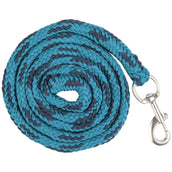 HKM Halsterset Crystal Zacht Onderlegd Petrol/Navy