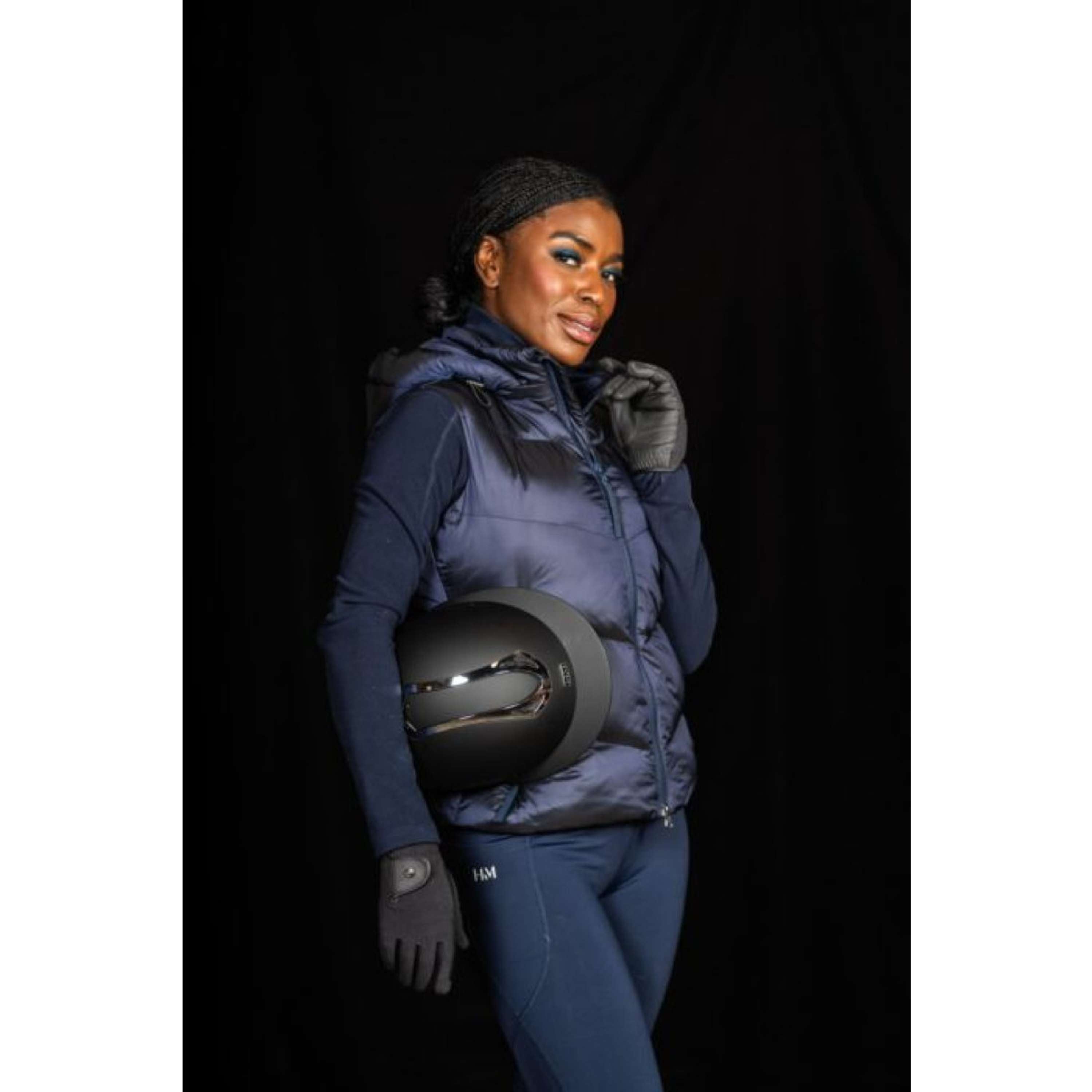HKM Bodywarmer Heavy Donkerblauw