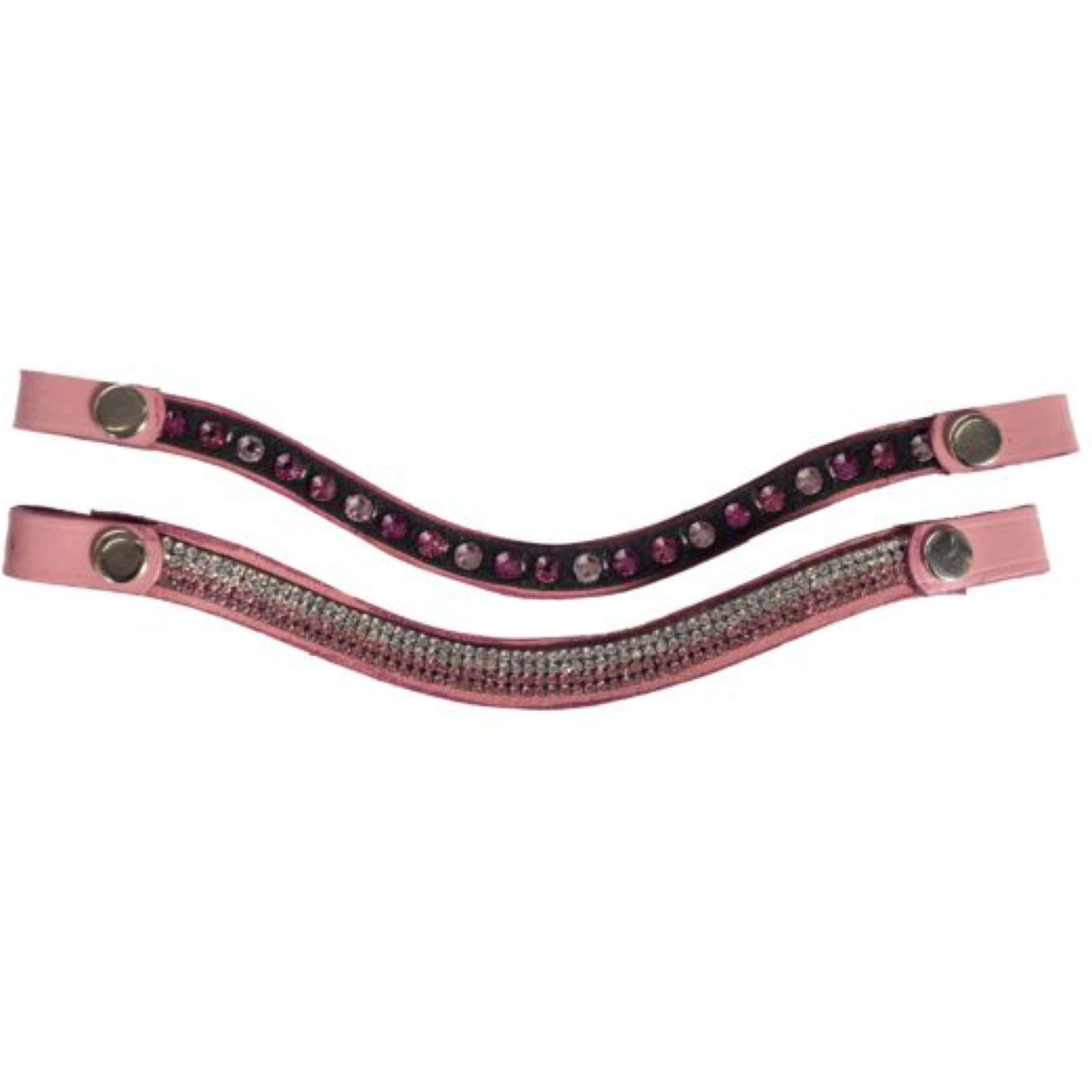 HKM Hobby Horsing Hoofdstel Leather Roze