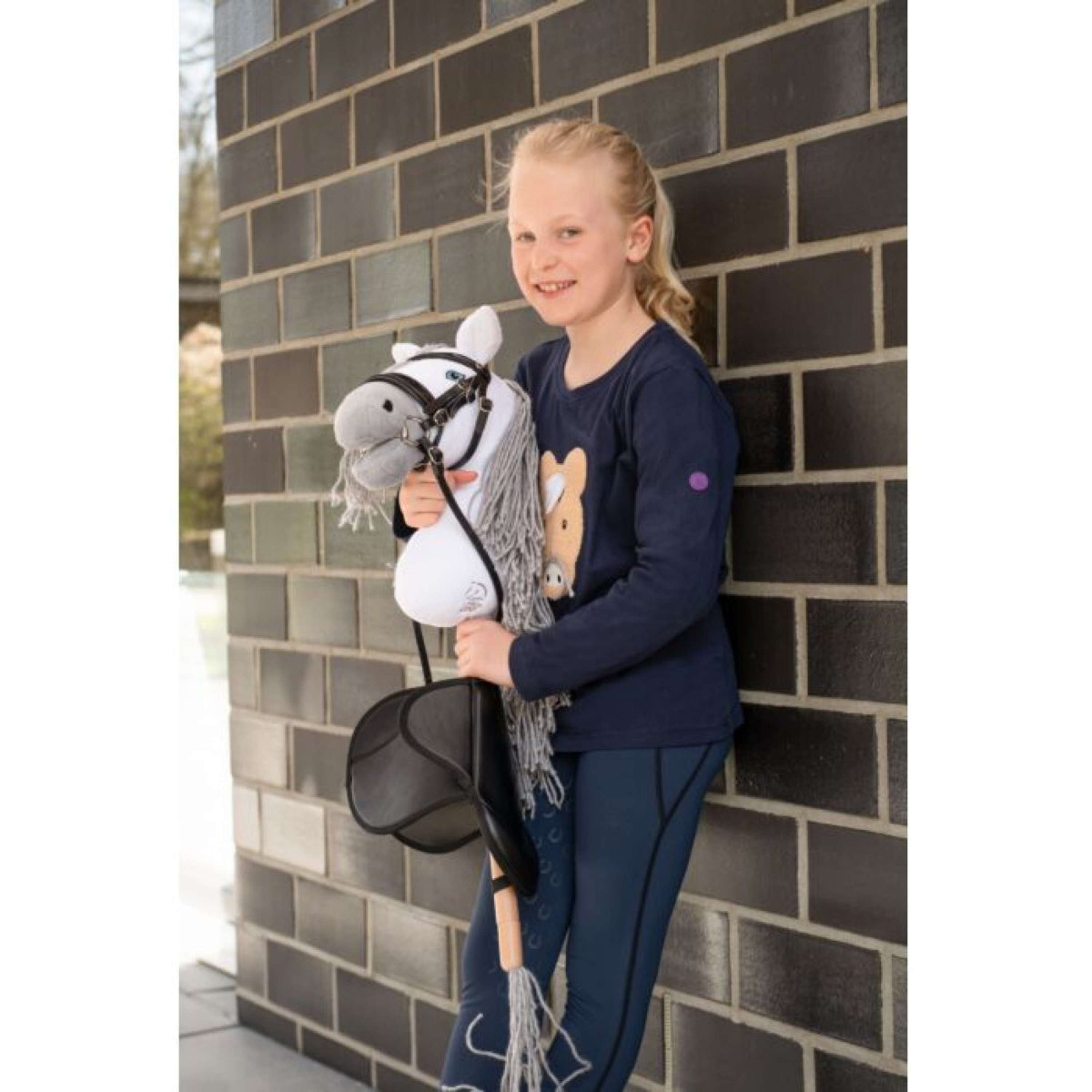 HKM Hobby Horsing Zadel Zwart