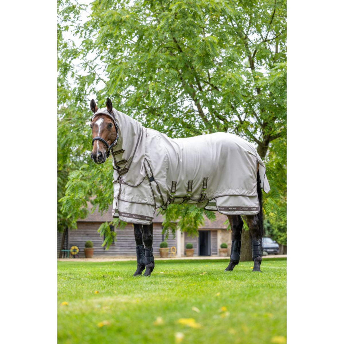 LeMieux Eczeemdeken Kudos Sweet Itch SS26 Stone
