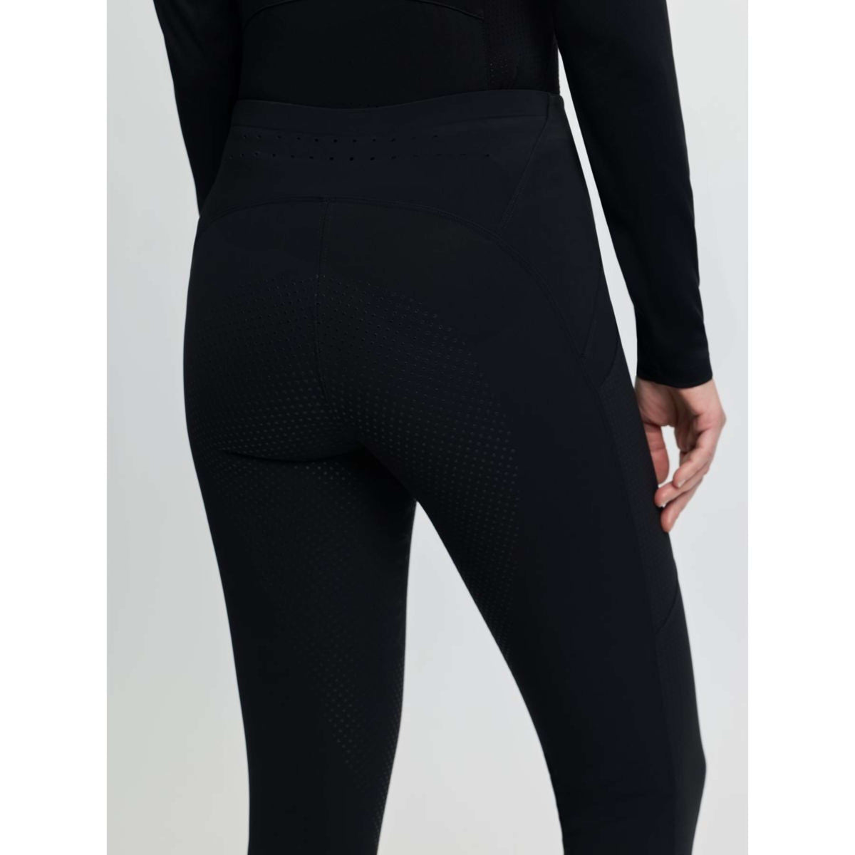 LeMieux Rijlegging Airflow Full Grip Zwart