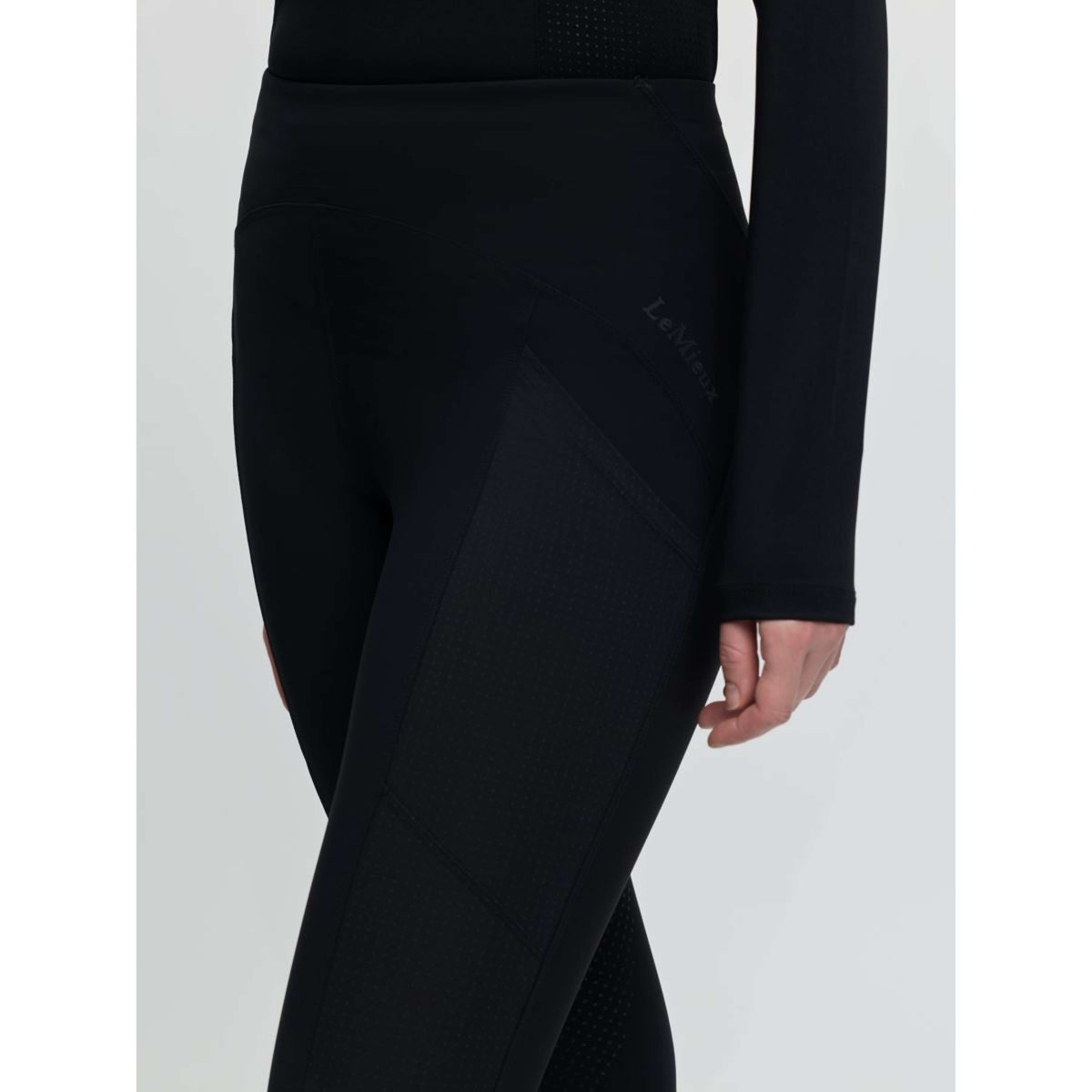 LeMieux Rijlegging Airflow Full Grip Zwart