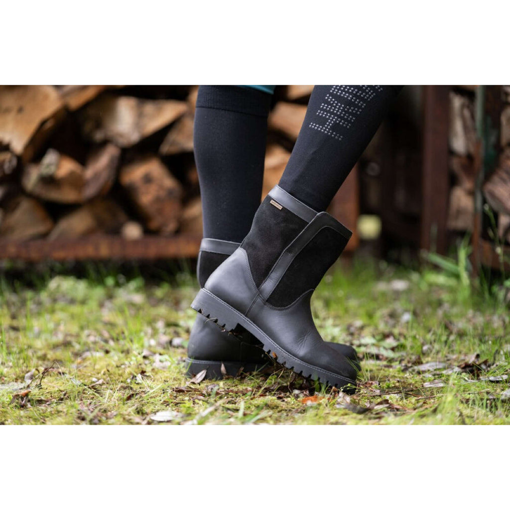 HKM Outdoorlaarzen Preakness Kort Zwart