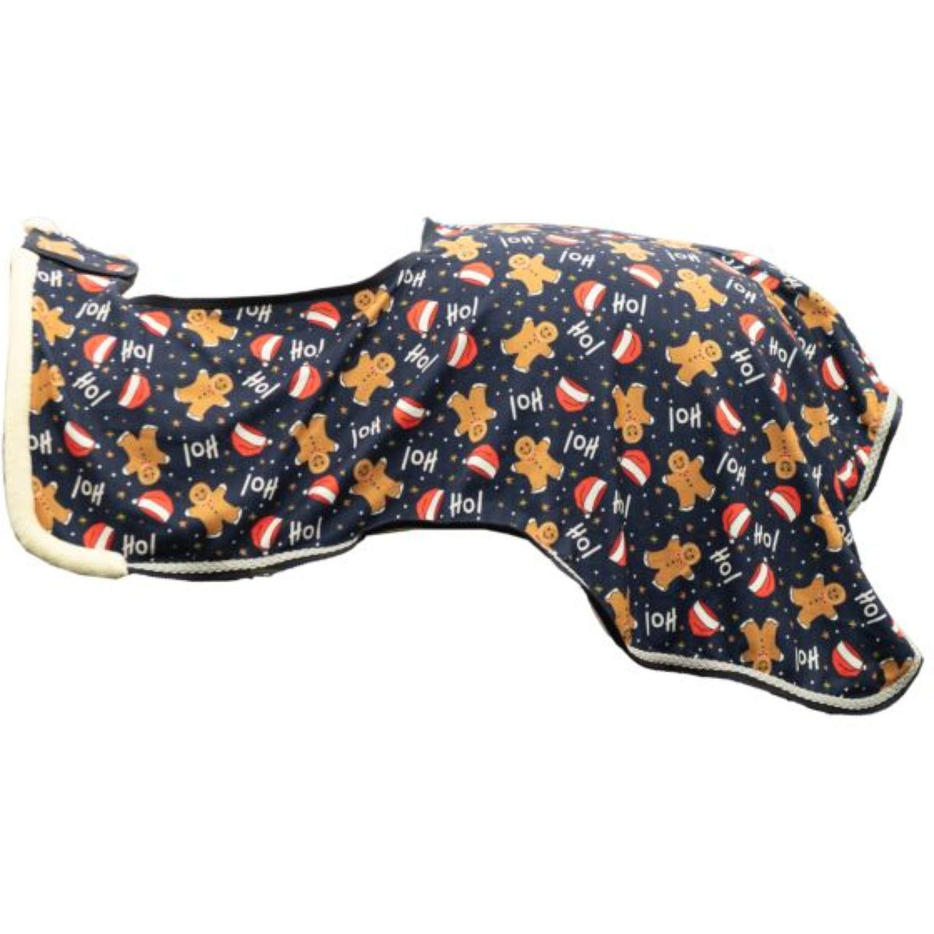 HKM Uitrijdeken X-Mas Donkerblauw