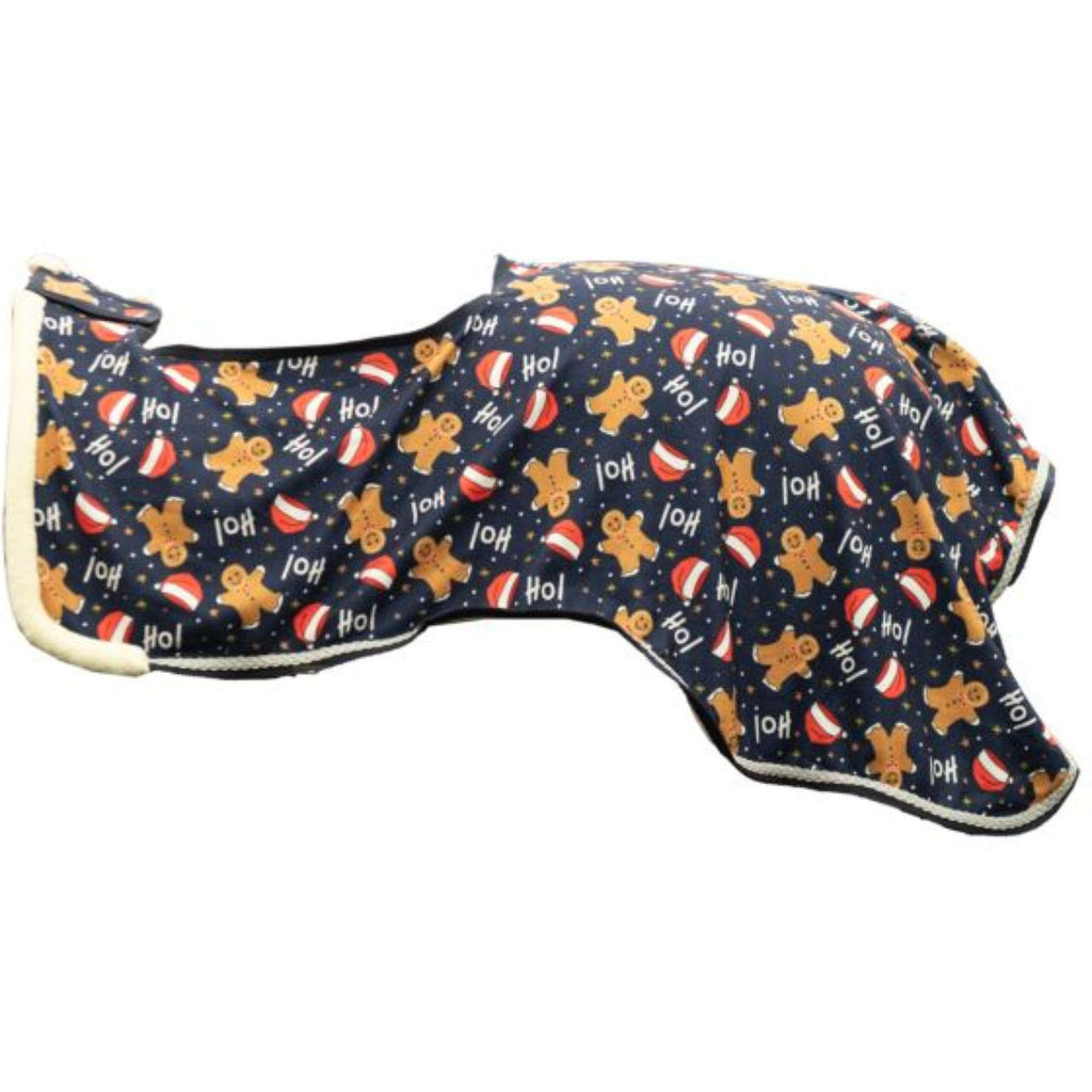 HKM Uitrijdeken X-Mas Donkerblauw